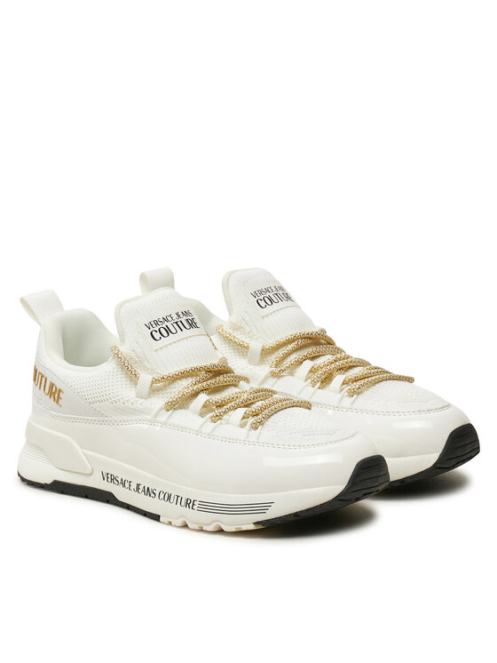 Versace Jeans Couture Снікерcи Versace Jeans Couture Dynamic 77VA3SAB Білий