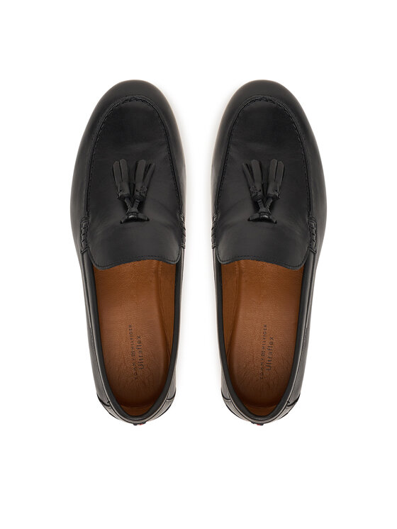 Tommy Hilfiger Loafers Tommy Hilfiger Flex Hilfiger Lth Tassel Loafer FM0FM05891 Negro