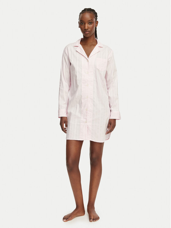 LAUREN RALPH LAUREN LAUREN RALPH LAUREN Нічна сорочка ILN32507 Світло-рожевий Relaxed Fit