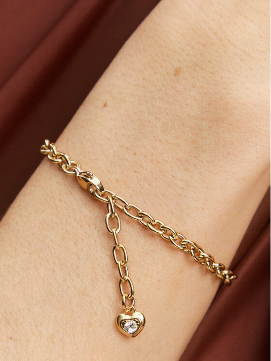 Guess Bransoletka Guess JUBB05 214JW Złoty