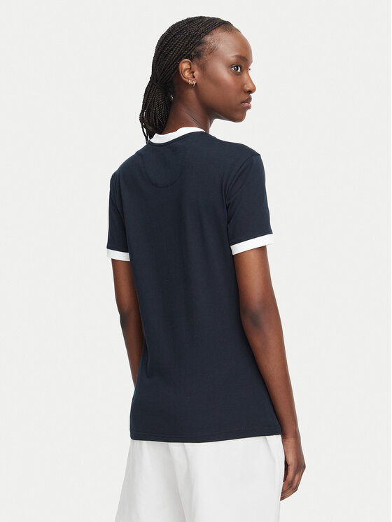 Beverly Hills Polo Club Beverly Hills Polo Club Camiseta P-SS26W-TS0104 Azul marino Regular Fit
