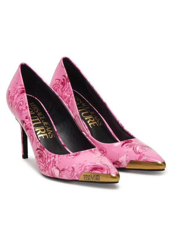 Versace Jeans Couture Туфлі на шпильці Versace Jeans Couture 80VA3S50 ZS366 499 Рожевий