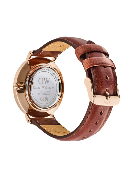 Daniel Wellington Годинник Daniel Wellington Classic St. Mawes Horloge DW00100871 Коричневий