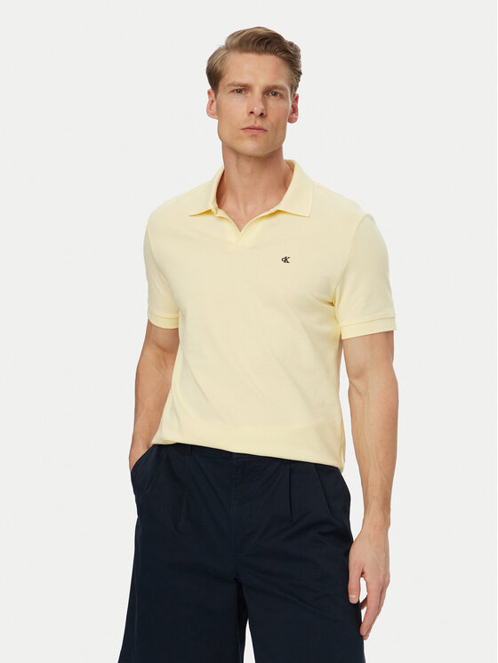 Calvin Klein Jeans Calvin Klein Jeans Polo LV04RF215G Amarillo claro Regular Fit