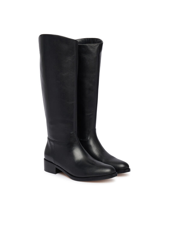 LAUREN RALPH LAUREN Kozaki LAUREN RALPH LAUREN 802P12995001 Czarny