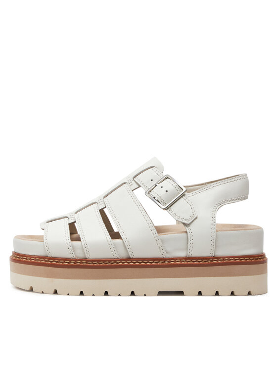 Clarks Босоніжки Clarks Orianna Twist 26176318 Білий