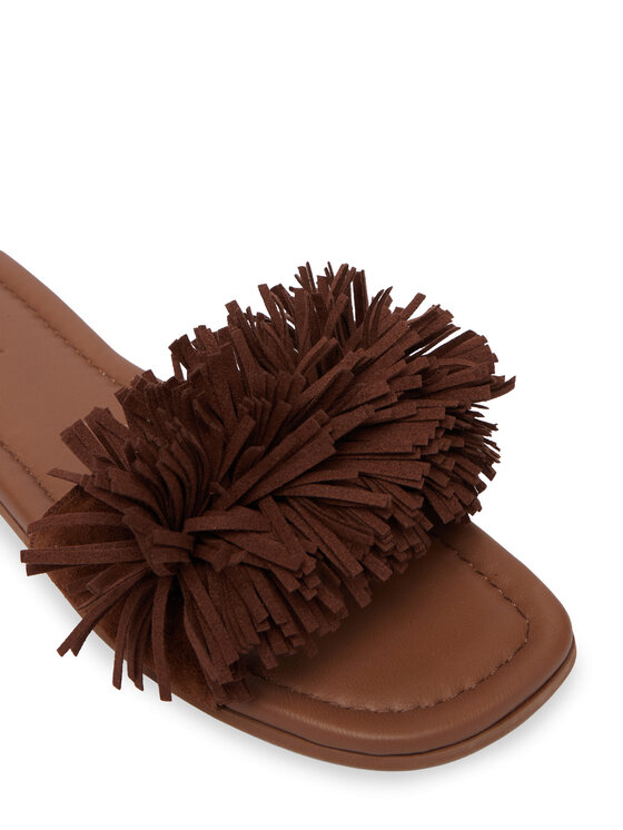 Inuikii Шльопанці Inuikii Fringes Flower 1014.003.0031.150 Коричневий
