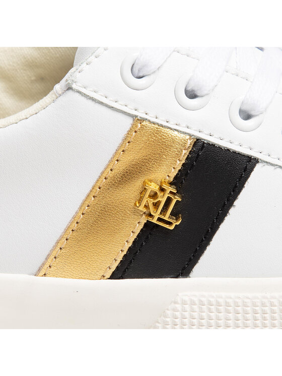 LAUREN RALPH LAUREN Sportcipők Lauren Ralph Lauren Janson II Sk Vlc 802828027002 Fehér