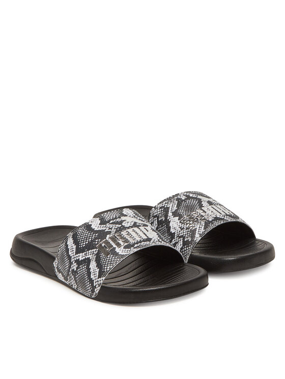 Puma Шльопанці Puma Popcat 20 Snake Chic 401706 01 Сірий