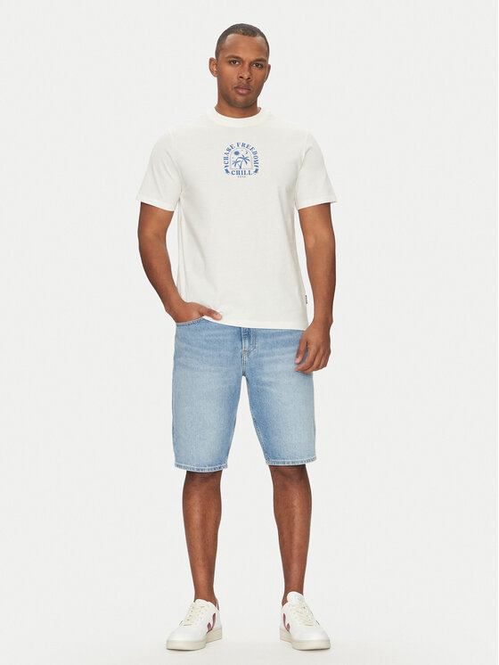 Blend Blend T-shirt 20718312 Bianco Regular Fit