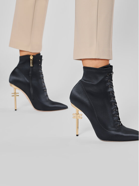 Elisabetta Franchi Polokozačky Elisabetta Franchi SA-01B-11E2-V570 Černá