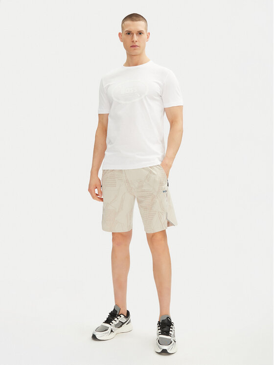 BOSS BOSS Футболка 50537825 Білий Regular Fit