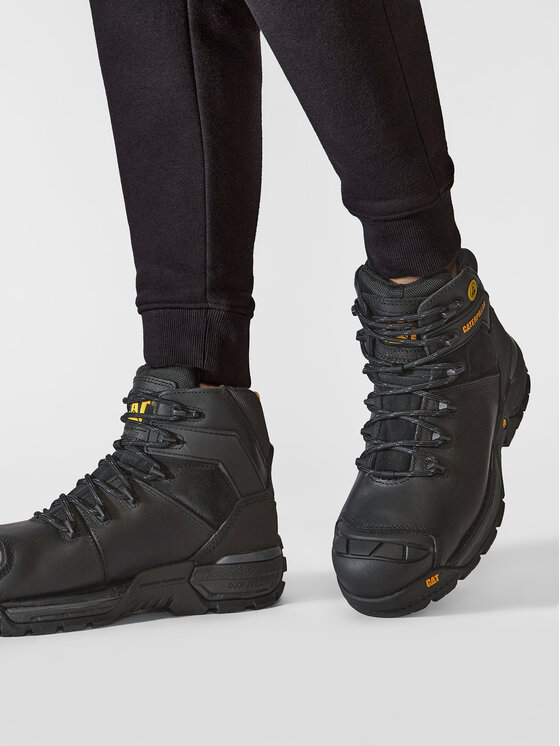 CAT Footwear Turistická obuv CAT Footwear Excavator Lt S3 Wr P725135 Černá