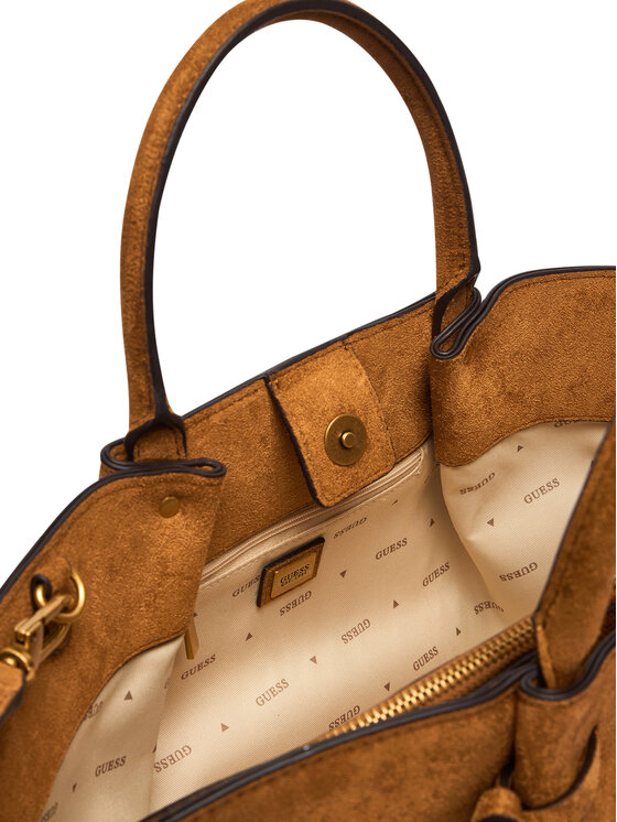 Guess Torebka Guess Allegra HWSG22 37060 Brązowy jasny