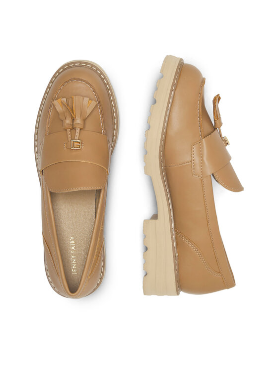 Jenny Fairy Chunky loafers Jenny Fairy Elga WYL3647-2 Marrone