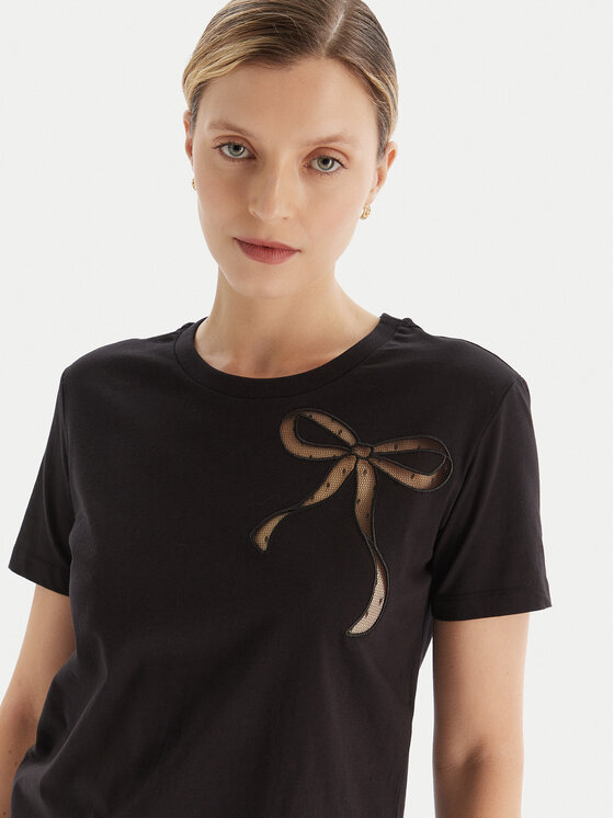 TWINSET TWINSET Camiseta 252TT2312 Negro Regular Fit