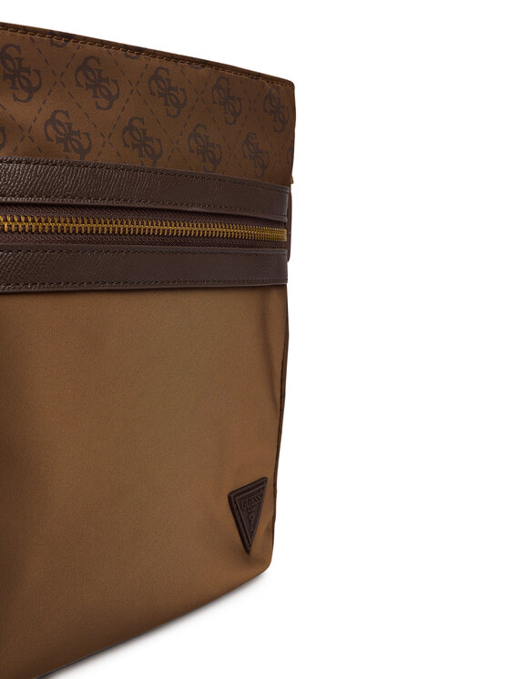 Guess Плоска сумка Guess HMBENP P6123 Коричневий
