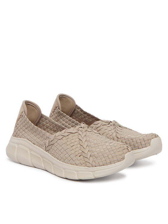 Skechers Балетки Skechers Bobs B Flex 117323/TPE Бежевий