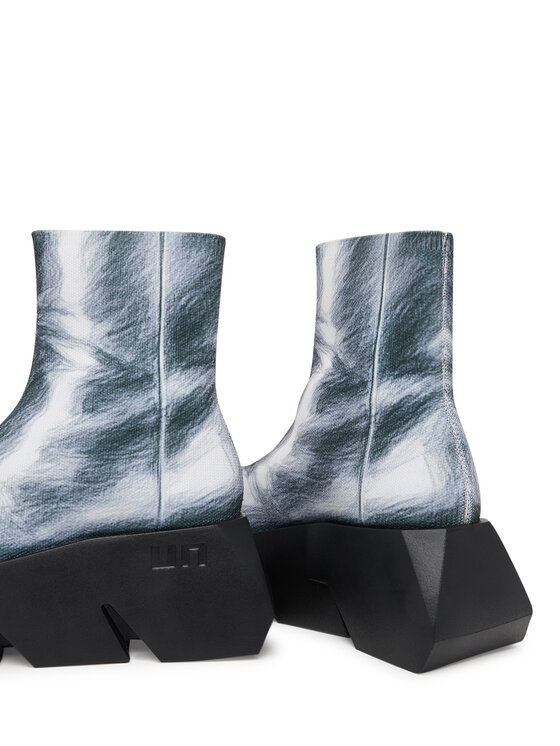 United Nude Ботильйони United Nude Bull Canvas LO 110231006202 Срібний