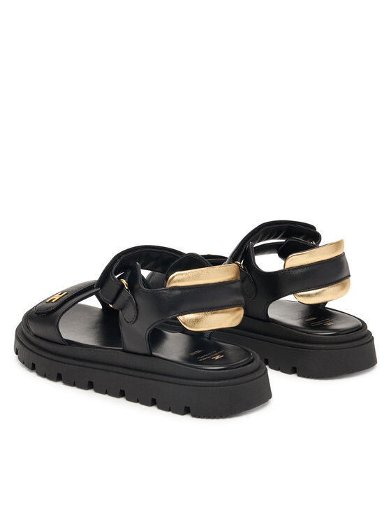 Elisabetta Franchi Sandały Elisabetta Franchi F4A2-E0586-1733 Czarny