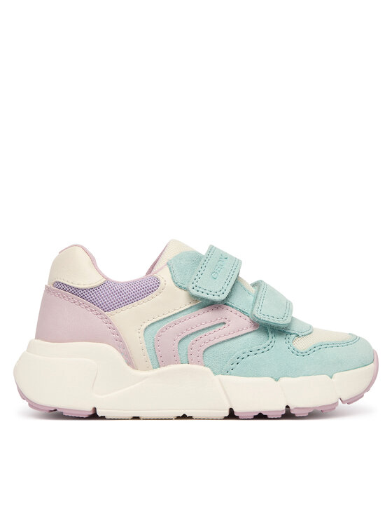 Geox Sneakersy Geox B Flexyper Mini Girl B656NA 01422 C3BE8 S Tyrkysová