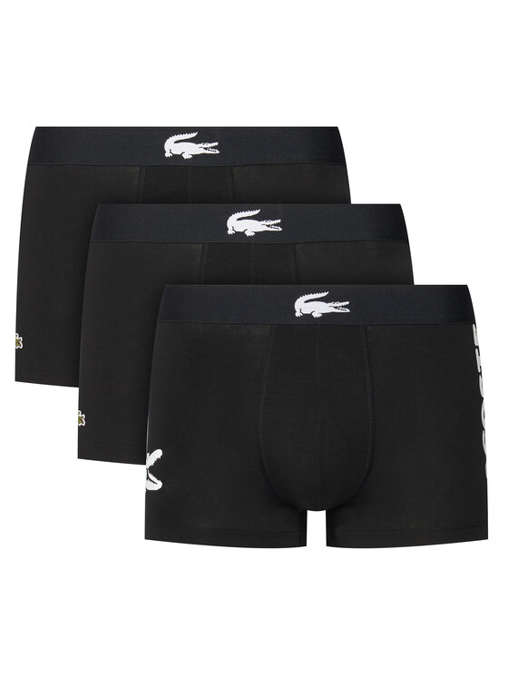 Lacoste Lacoste Conjunto de calzoncillos boxer 5H1291 Negro