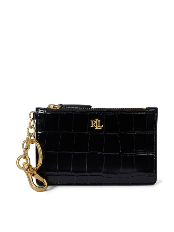 LAUREN RALPH LAUREN Monētu maciņš LAUREN RALPH LAUREN 432979863005 Melns