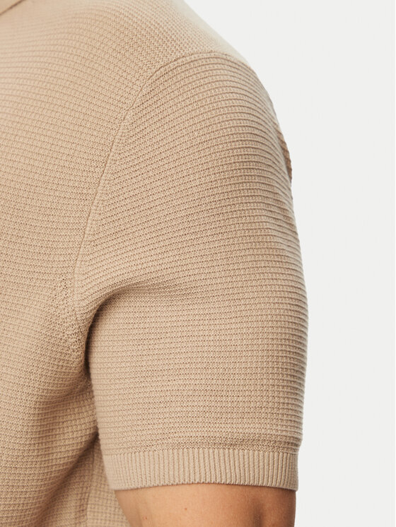 Beverly Hills Polo Club Beverly Hills Polo Club Polo P-SS26M-M7280BEI Beis Regular Fit