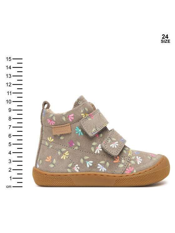 Naturino Черевики Naturino Barefoot Wigghi Vl 2018628 M Сірий