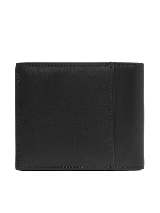 Calvin Klein Portafoglio Calvin Klein Refined Emblem Mix Billfold W/ F LV04D1317G Nero
