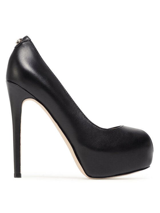 Guess Туфлі на шпильці Guess Giorgia FL7GIA LEA07 Чорний