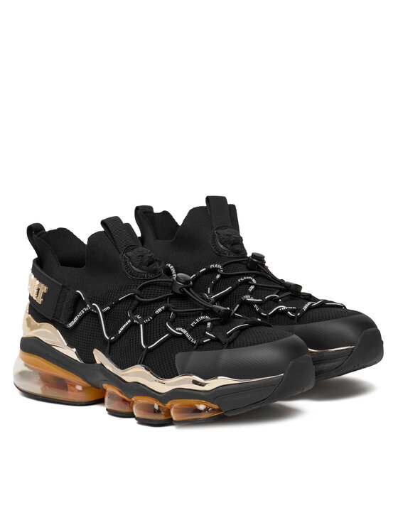 Plein Sport Снікерcи Plein Sport Cyber Thunder FAES USC0842 STE003N Чорний