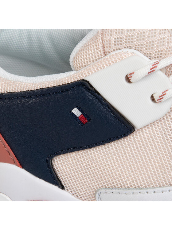 Tommy Hilfiger Laisvalaikio batai Tommy Hilfiger Chunky Lifestyle Sneaker FW0FW04695 Rožinė