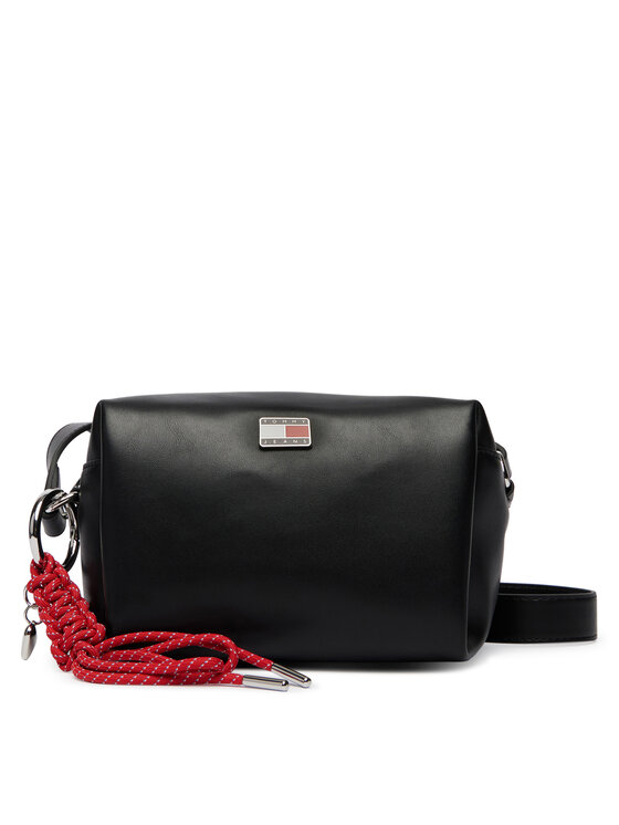 Tommy Jeans Geantă Tommy Jeans Tjw City Charm Camera Bag AW0AW18456 Negru