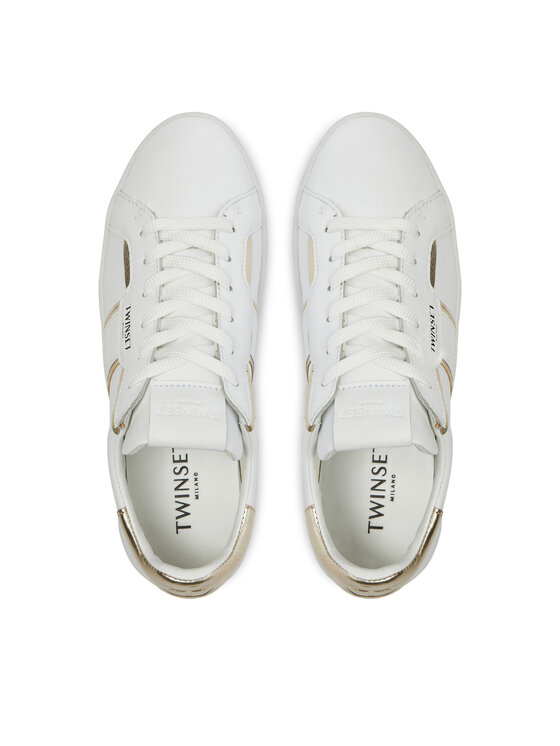 TWINSET Снікерcи TWINSET 241TCT090 Білий