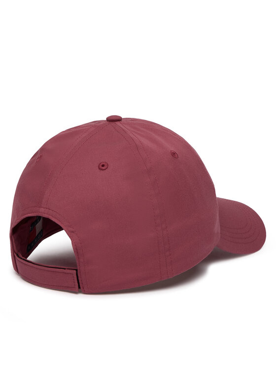 Tommy Jeans Kepurė su snapeliu Tommy Jeans Tjw Linear Logo 6 Panel Cap AW0AW16868 Raudona