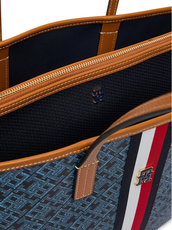 Tommy Hilfiger Rankinė Tommy Hilfiger Th Monoplay AW0AW19178 Tamsiai mėlyna