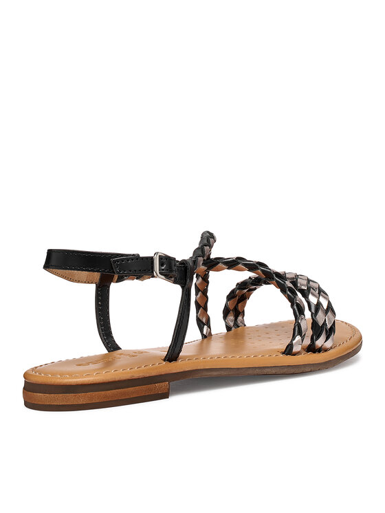 Geox Sandale Geox D Sozy S D65LXA 0KFKY C0067 Crna