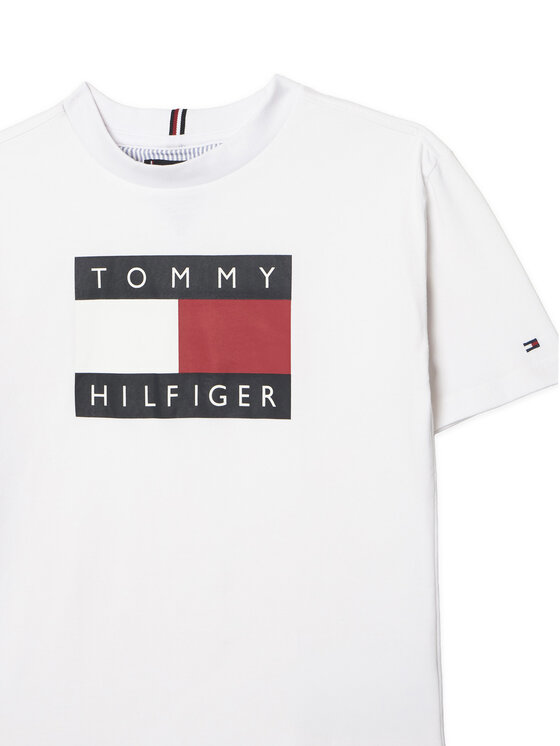 Tommy Hilfiger Tommy Hilfiger Camiseta KB0KB10340 D Blanco Regular Fit