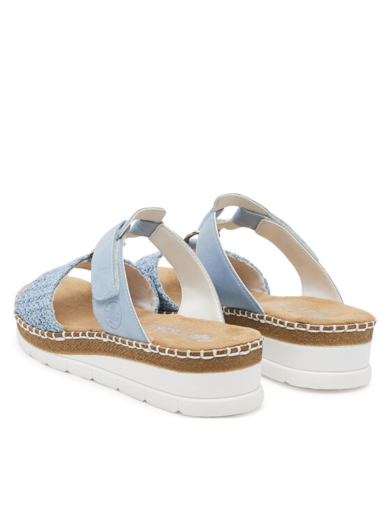 Rieker Nazouváky Rieker V1243-10 Modrá