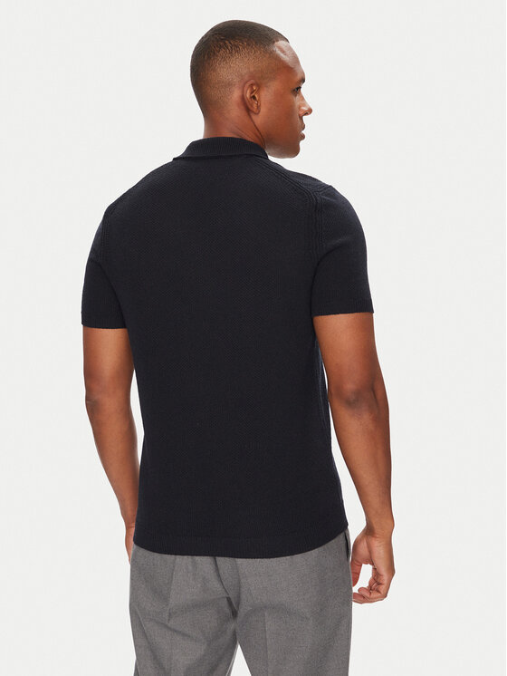Tommy Hilfiger Tommy Hilfiger Polo majica MW0MW39531 Mornarsko modra Regular Fit