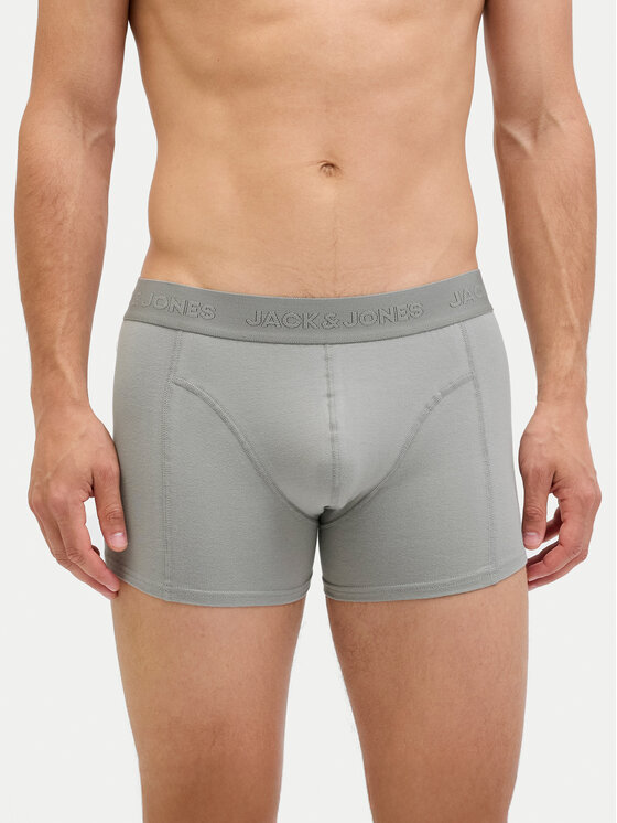 Jack & Jones Jack & Jones Conjunto de calzoncillos boxer Ordinary 12275575 Gris