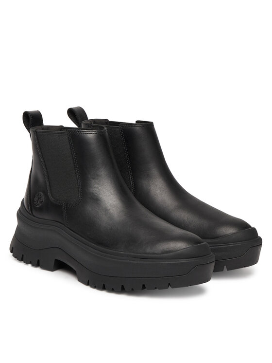 Timberland Členková obuv s elastickým prvkom Timberland Roxie lane Mid TB0A28XMW021 Čierna