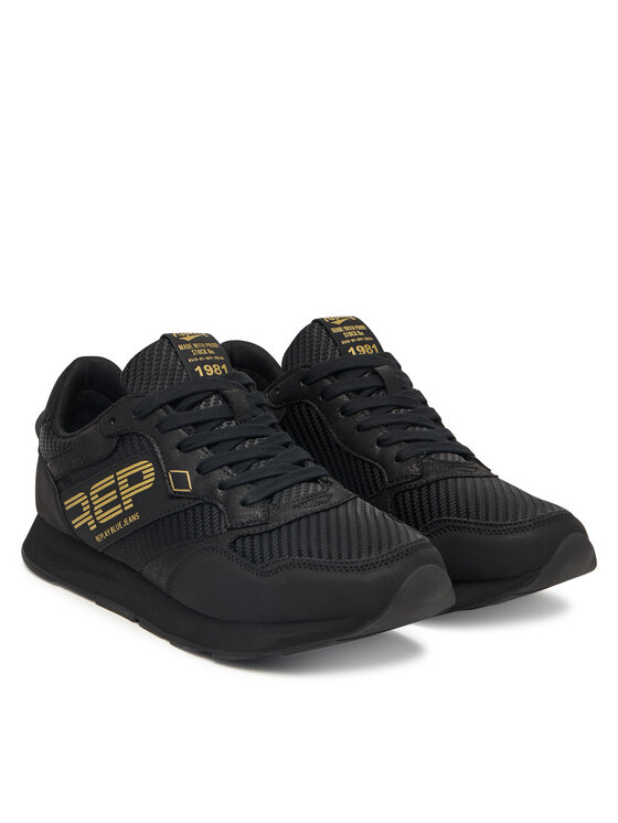 REPLAY Laisvalaikio batai REPLAY GMS68 .000.C0116S Juoda