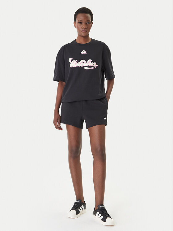 adidas adidas Camiseta House Of Tiro Graphic KB7170 Negro Oversize