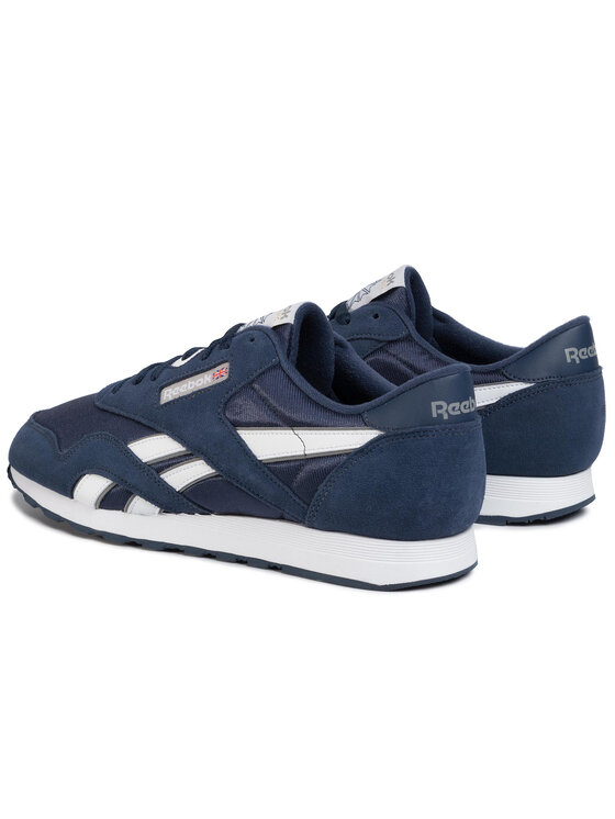 Sneakersy Reebok Cl Nylon FV1595 Granatowy | Eobuwie.com.pl