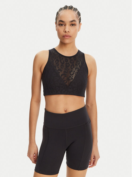 Reebok Reebok Бюстгальтер бралетт Mesh Bralette 118654 Чорний