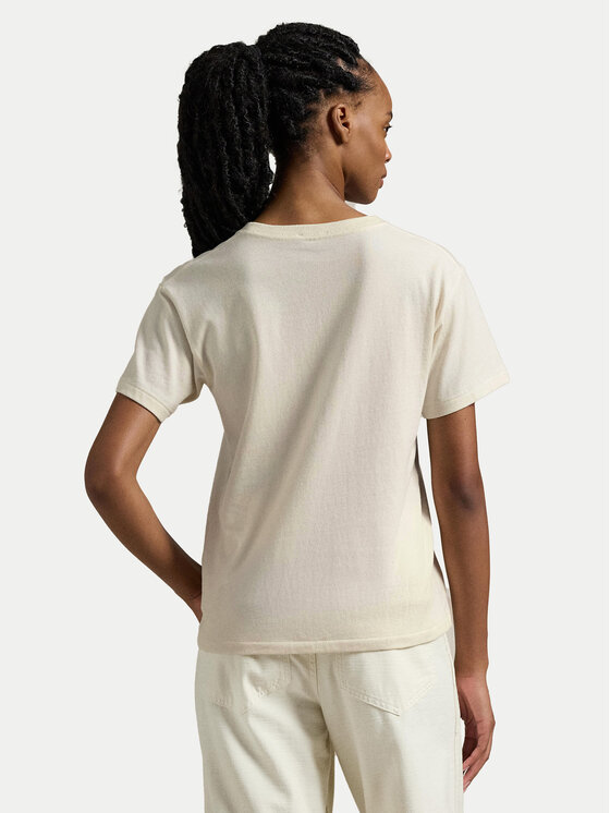 Polo Ralph Lauren Polo Ralph Lauren Marškinėliai 211947961001 Écru Regular Fit