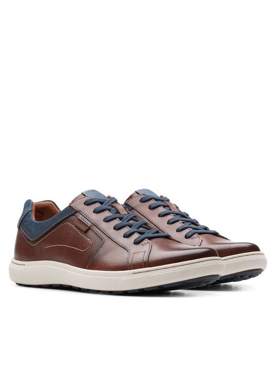 Clarks Снікерcи Clarks Mapstone Lace 26176886 Коричневий