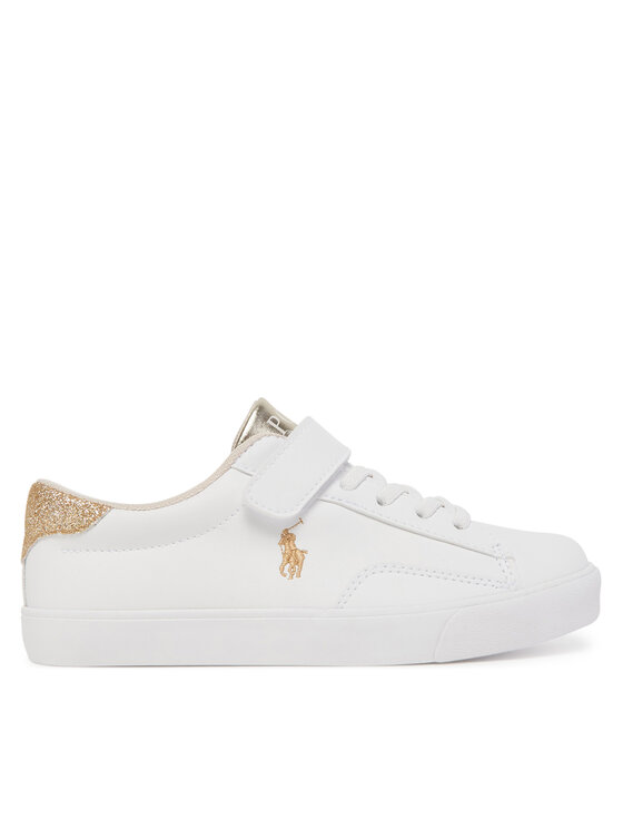 Polo Ralph Lauren Sneakersy Polo Ralph Lauren RF104099 Biela